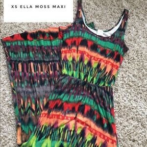 XS Ella moss maxi